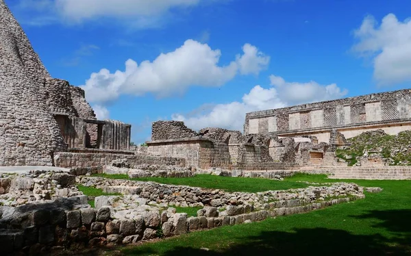 Uxmal mayan ruins Pyramide culture mexico Yucatan — Stock Photo, Image