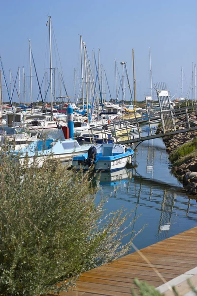 Porto marítimo de vendres — Fotografia de Stock