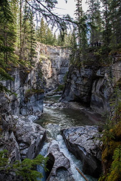 Maligne Kanyon manzara