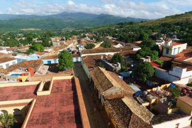 manaca şeker fabrikaları, Trinidad, Küba yakınındaki vadisinde Iznaga
