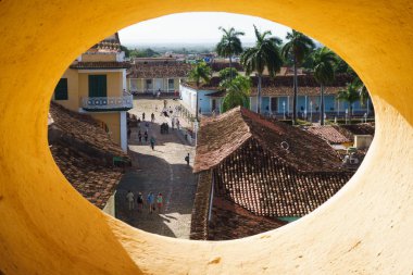 Orta kare Trinidads, Küba için sömürge binalarıyla ünlüdür.