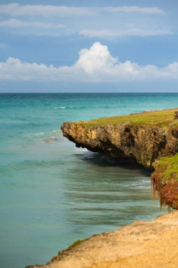 Varadero Küba'da, okyanus manzarası