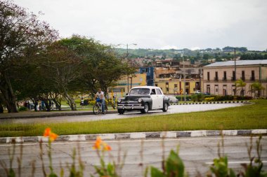 eski Havana klasik eski model araba