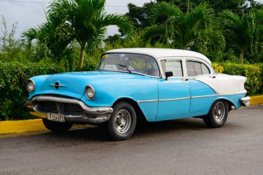 eski Havana klasik eski model araba