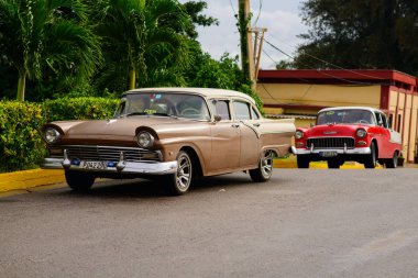 eski Havana klasik eski model araba