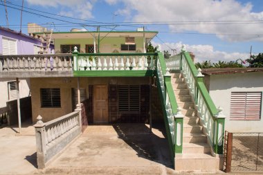 Küba'da eski evleri