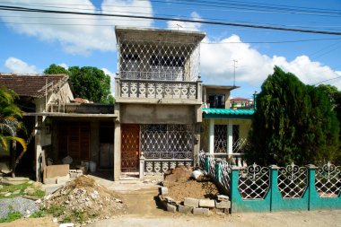 Küba'da eski evleri