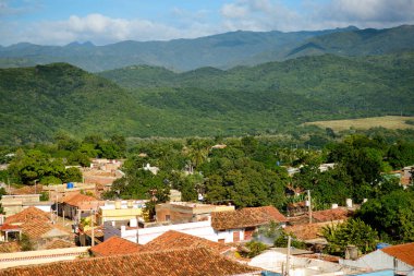 Trinidad, Küba'nın Cityscape. UNESCO Dünya Miras Listesi.