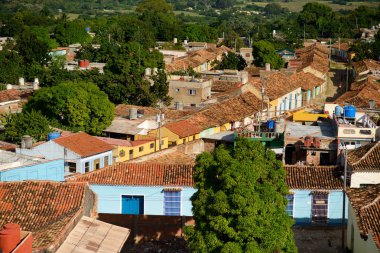 Trinidad, Küba'nın Cityscape. UNESCO Dünya Miras Listesi.