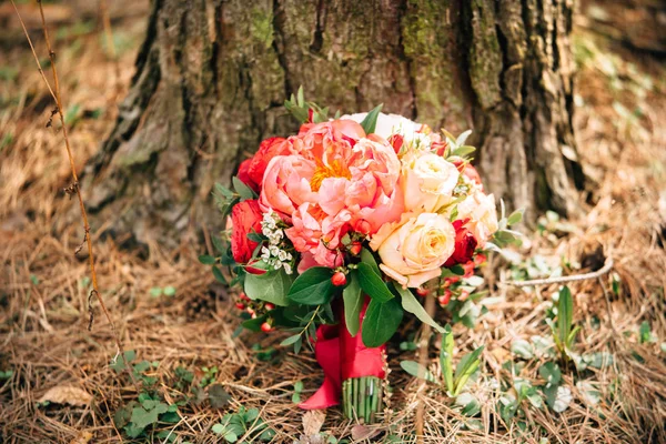 Buquê Rosas Laranja — Fotografia de Stock