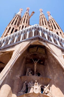 Sagrada de Familia, Barcelona, İspanya.
