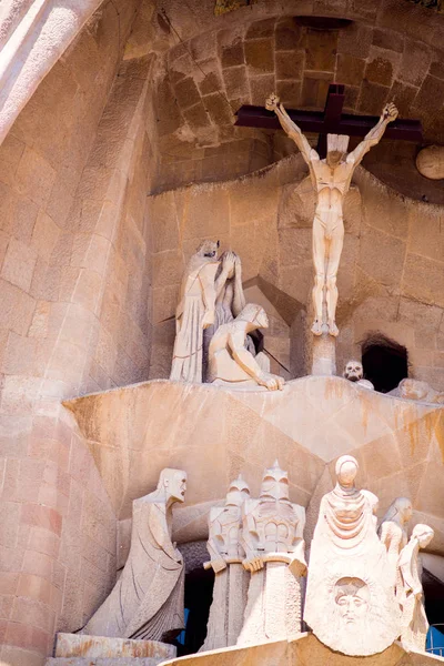 Architectural Details Sagrada Familia Church — Stock Photo, Image