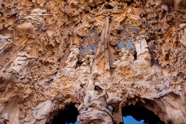 Architectural Details Sagrada Familia Church — Stock Photo, Image