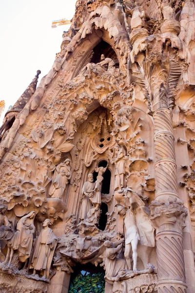 Architectural Details Sagrada Familia Church — Stock Photo, Image