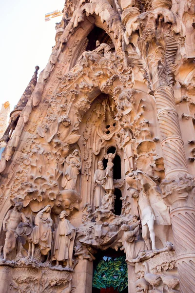 Architectural Details Sagrada Familia Church — Stock Photo, Image