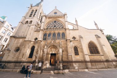 Ortaçağ Paris saint severin Kilisesi'nın