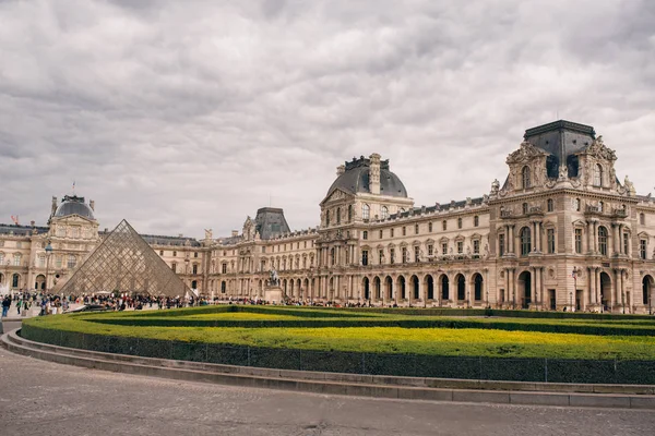 Louvre París Francia Principal Atracción — Foto de Stock