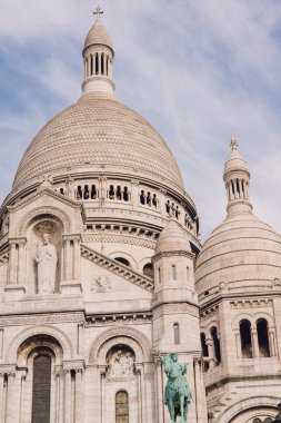 Montmartre, Fransa 'daki Basilica Sacre Coeur