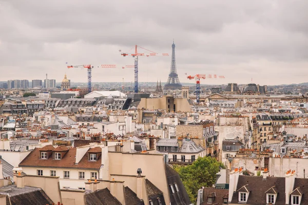 Die Skyline Von Paris Der Blick Vom Pompidou Zentrum Frankreich — Stockfoto