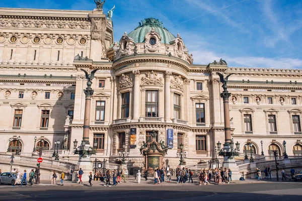 Fachada Ópera Palacio Garnier París Francia — Foto de Stock