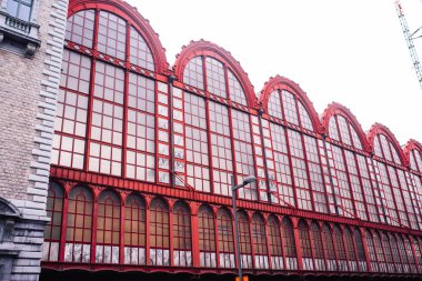 Antwerpen, Belçika 'daki ünlü merkez tren istasyonunun onarımı tamamlandı.