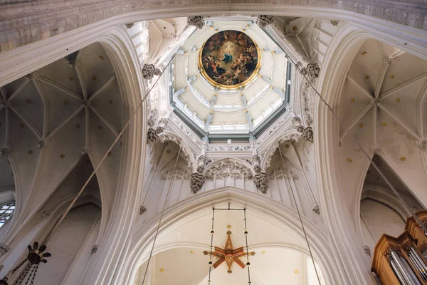 Cathedral Our Lady Interior Antwerp Belgium — Stock Photo, Image