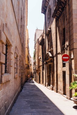 Barselona 'nın Gotik Mahallesi, Katalonya, İspanya