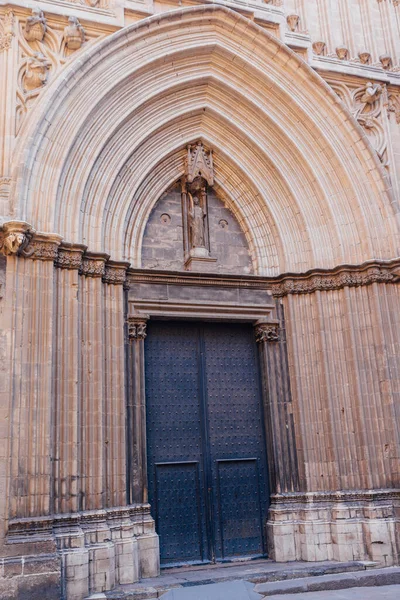 Cathédrale Sainte Croix Sainte Eulalia Cathédrale Été Construite Dans Style — Photo