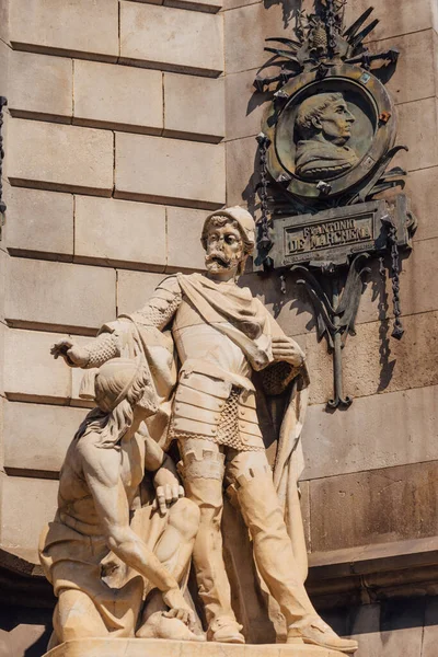 Monument Colomb Barcelone Espagne Catalogne — Photo