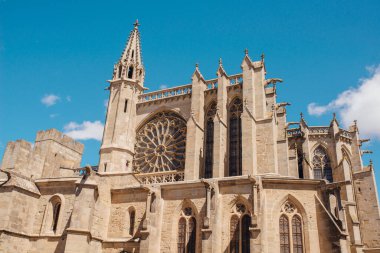 Carcassonne Saint-Nazaire Kilisesi. İspanya