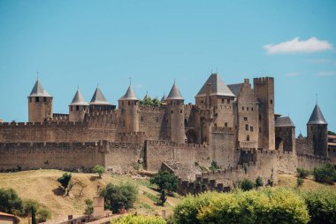 Carcassonne Saint-Nazaire Kilisesi. İspanya
