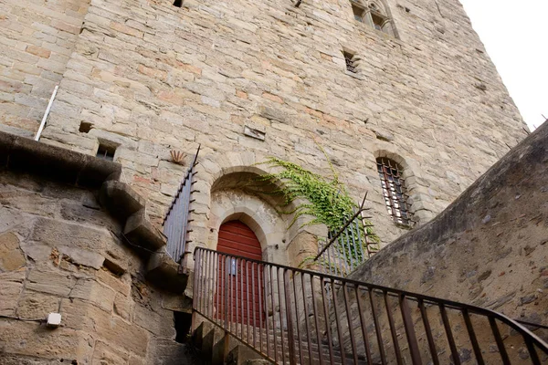 Carcassonne Famoso Castelo Cidade França — Fotografia de Stock