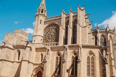 Carcassonne Saint-Nazaire Kilisesi. İspanya