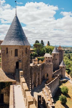Carcassonne Saint-Nazaire Kilisesi. İspanya