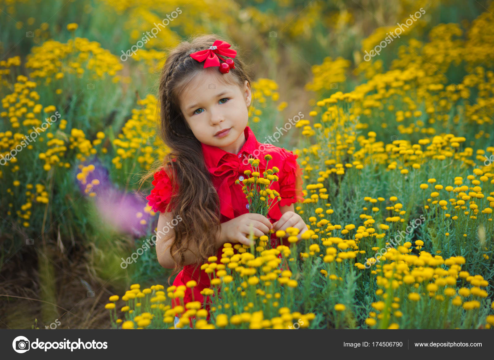 Young Flowers Cute Girls