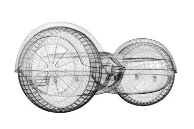 Elektrik Gyroscooter izole