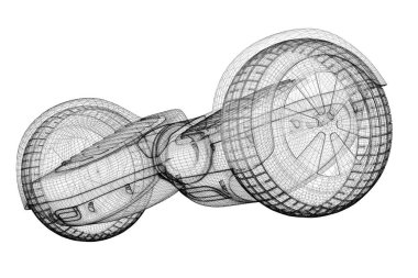 Elektrik Gyroscooter izole