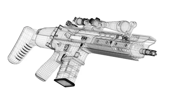 自動機銃 — ストック写真