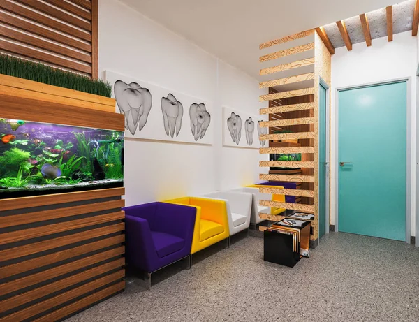 Diş ofis, bekleme odası