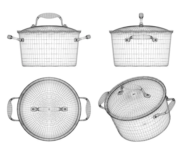 Pfanne zum Kochen — Stockfoto