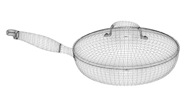 Τηγάνι για μαγείρεμα — Φωτογραφία Αρχείου