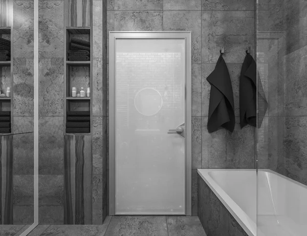 Design moderne d'une salle de bain — Photo