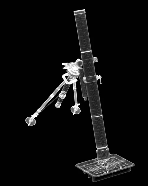 박격포 모바일 총 — 스톡 사진
