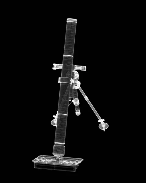 박격포 모바일 총 — 스톡 사진