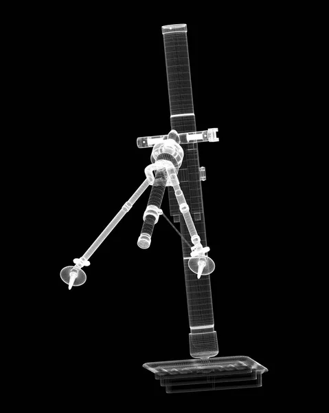 박격포 모바일 총 — 스톡 사진