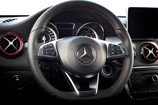 Mercedes-Benz Cla 45 2016 Amg Interieur — Stockfoto