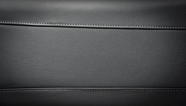 Teil der Leder Autositz Details — Stockfoto