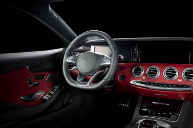 modern spor araba iç