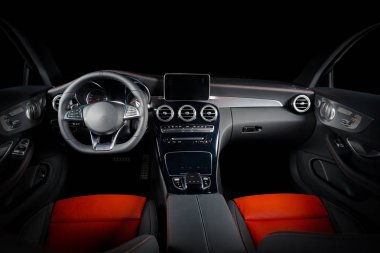 modern spor araba iç