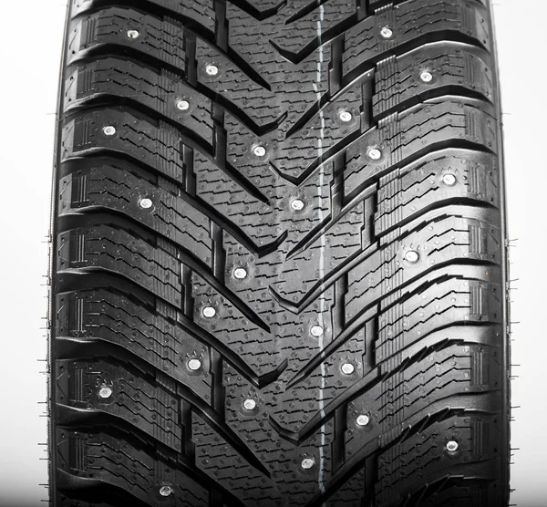 Brand new winter tires with a modern tread